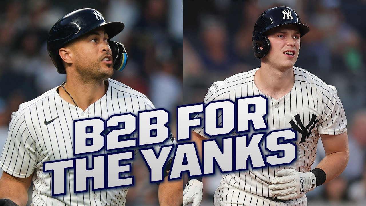 BACK-TO-BACK: Stanton and Rice slug back-to-back home runs against the Twins! 💪 BACK-TO-BACK: Stanton and Rice slug back-to-back home runs against the Twins! 💪