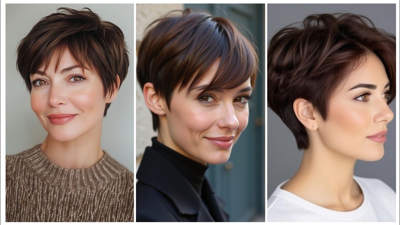 Impressive and modern short pixie haircut ideas 
