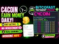 C4COIN New Earning Method 2025 🔥 BitcoFast Payment Proof $2 USDT | Auto Claim Bot Working