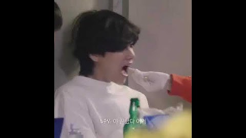 seojoon feeding Taehyung 🥺💜 Wooga squad in the soop