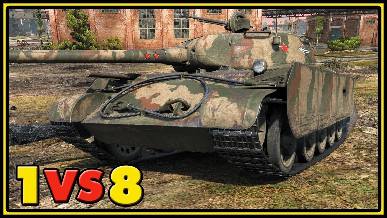 youtube gaming name generator T-44-100 (R) - 12 Kills - 1 VS 8 - World of Tanks Gameplay