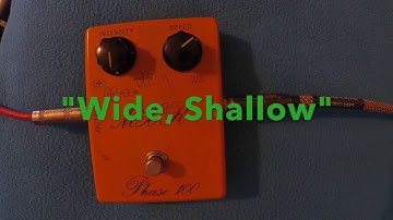 MXR PHASE 100  "Script Logo"  demo