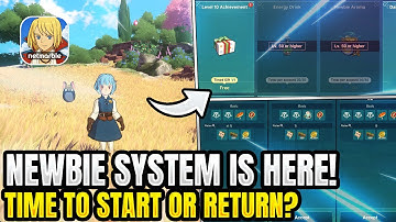 Newbie System IS HERE! Time To Start or Return?✨ 【Ni no Kuni: Cross Worlds】