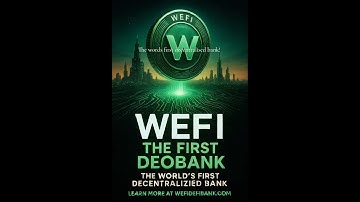 Welcome to WeFi — The World’s First Decentralised