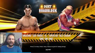 WWE2K24 Cody Vs Bill Gameplay Match & News - Hindi Commentary