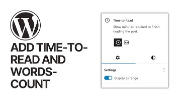 How To Add Time To Read and Words Count in WordPress Without Plugins
