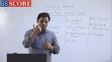 History Test Series for IAS Mains 2018 by Piyush Kumar: Program Approach