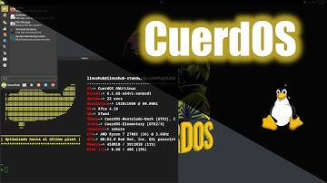 CuerdOS Legacy - Installation and First Look