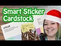 Is Smart Sticker Cardstock Worth it? | Cricutmas Day 9