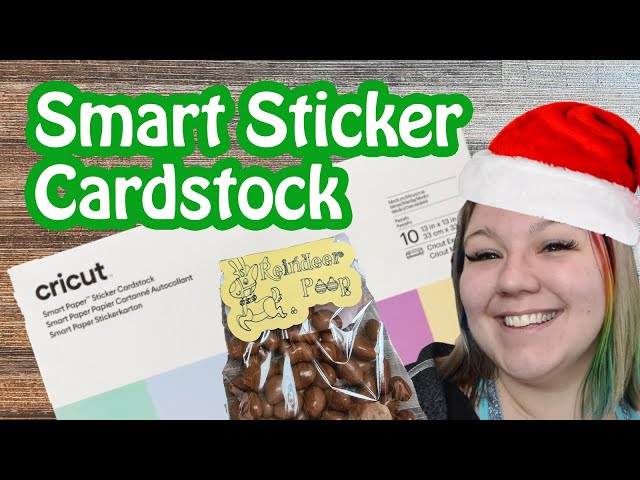 Cricut Smart Sticker Cardstock - Papier cartonné autocollant