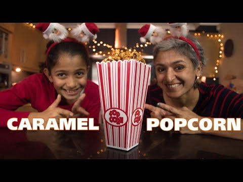 Delicious Caramel Popcorn with 39Food with Chetna39 my 5 days to Christmas!