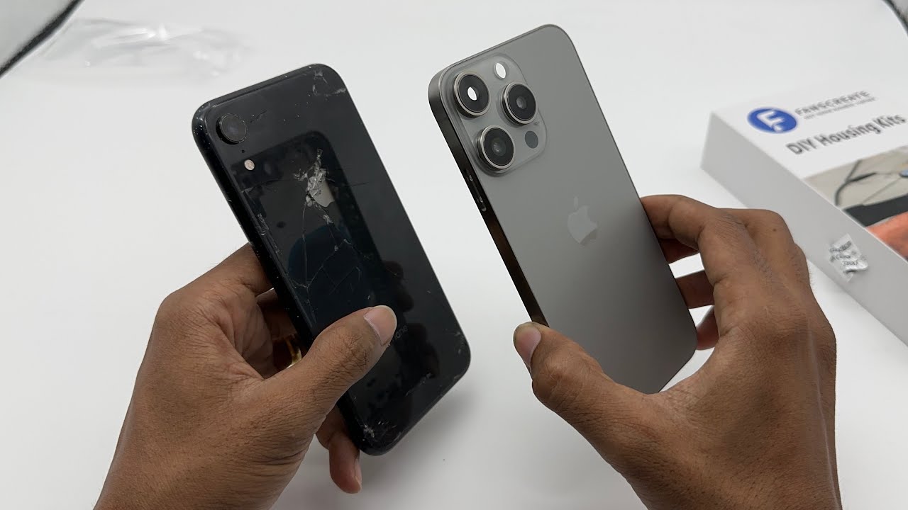 DIY　iPhoneXR⇒iPhone15Pro　　 専用PUKA様 Turn my iPhone XR to iPhone 15 Pro | DIY iPhone - YouTube