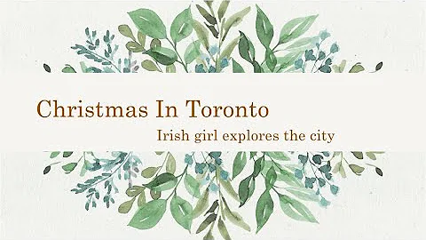 First Christmas in Toronto!