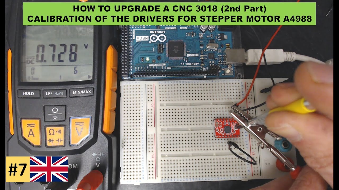 007_Upgrade CNC milling 3018 Part 2 ENG - Arduino MEGA