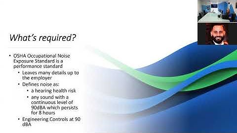 OHD Partners with OSHA During Safe+Sound Week 2020 - Noise Conservation Webinar