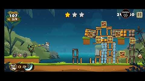 Catapult Quest level 107 || Normal | offline games | walkthrough Android | gameplay || Mahfuz FIFa