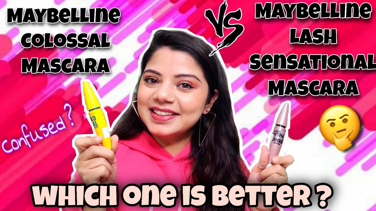 Mascara which - Lash one Better Colossal Waterproof / Maybelline YouTube Vs is ? | Sensational ? Washable