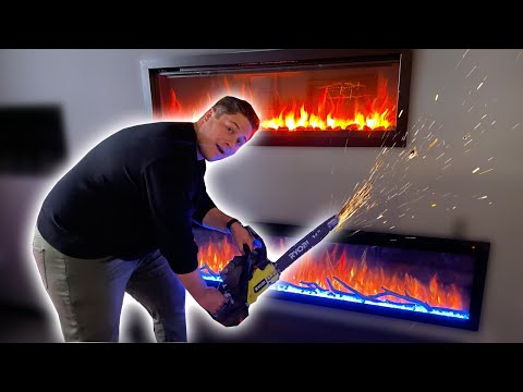 Whats inside an Electric Fireplace? (Dimplex ignite xl vs amazon fireplace)