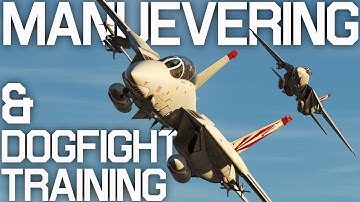 DCS F-14B Tomcat One on One Aerobatics & Dogfight Training!