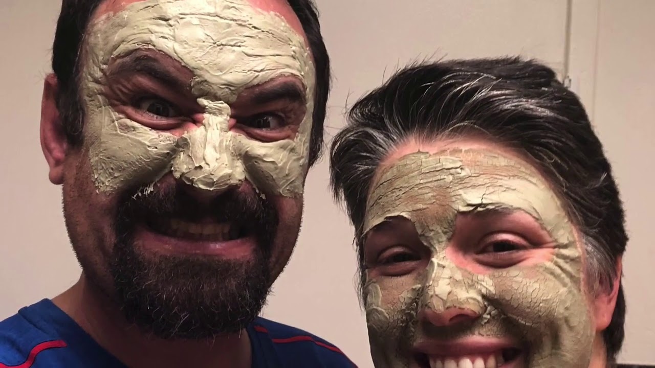 Mud masks all around! - YouTube