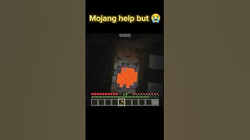 Mojang help me but #minecraft #shorts