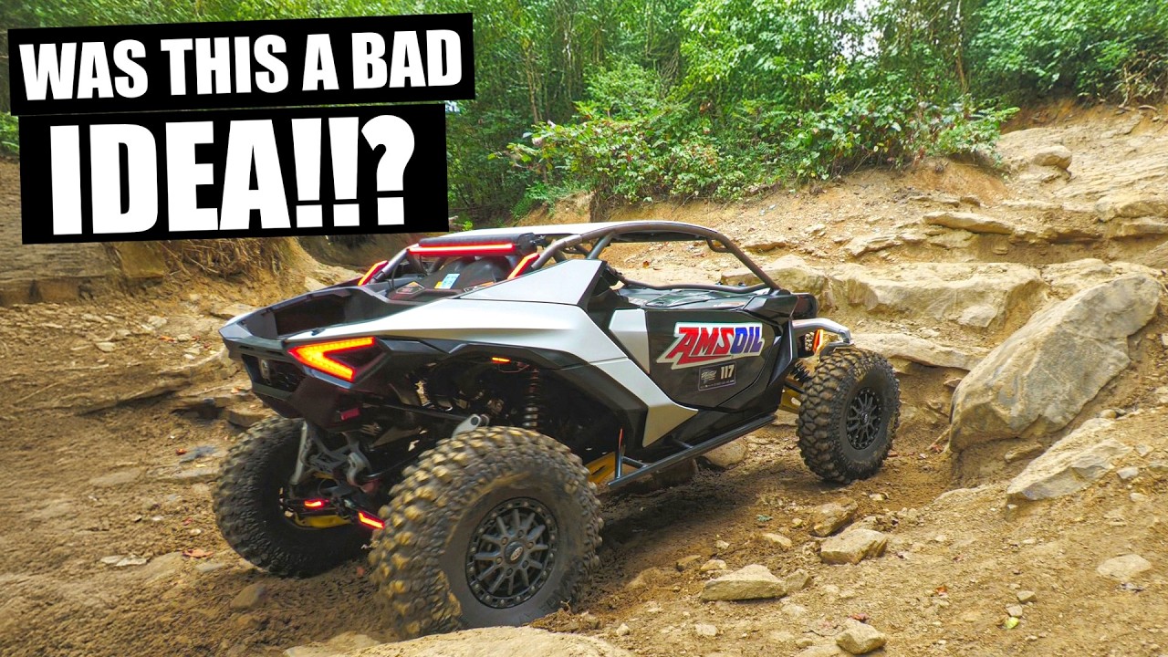 Can our NEW Maverick R smash rocks? LETS FIND OUT!
