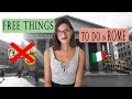 FREE things to do in Rome! 🚫💲