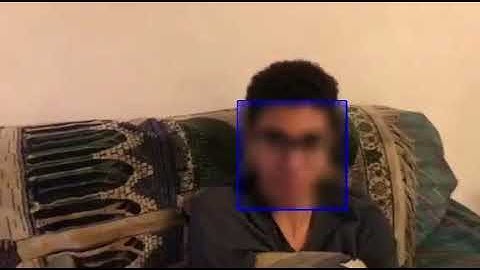 Face detection and blurring