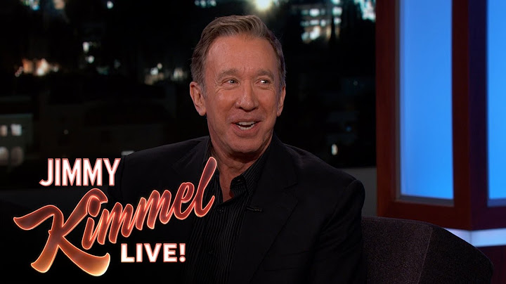 Tim Allen on Going to Donald Trump's Inauguration