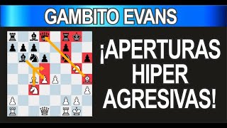 Gambito Evans: 3 ideas HIPERAGRESIVAS en la Apertura Italiana