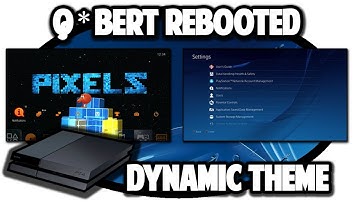 [PS4 THEMES] Q*bert Rebooted Dynamic Theme Video in 60FPS
