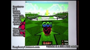 Raspberry Pi 3 - OpenGL Games Performance Test