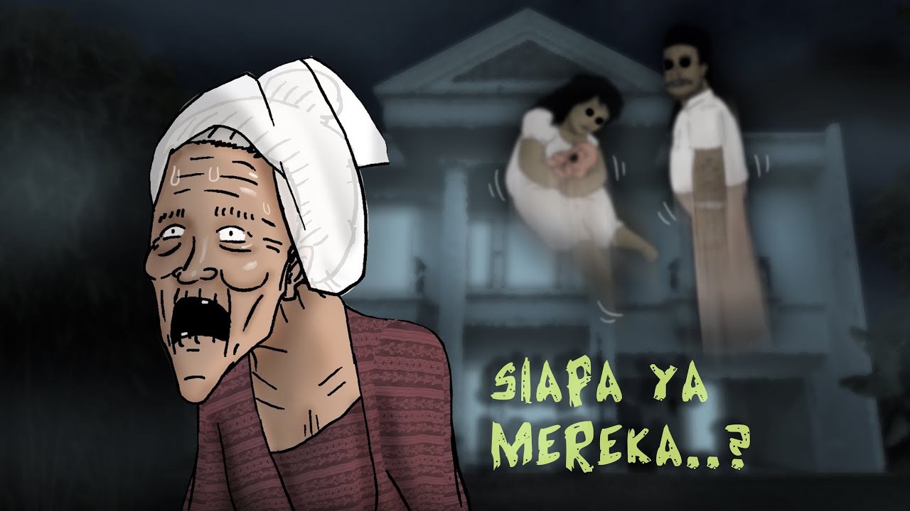 Jangan Melihat kebelakang HORORMISTERI kartun hantu  