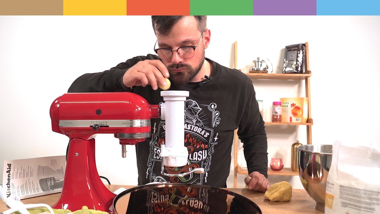 Kitchenaid Rohrennudelvorsatz Hands On Nur Was Fur Geduldige Youtube 