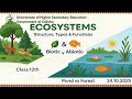 Online ASP for NEET/JEE aspirants of Class 12th: Botany : Date : 24.10.2025