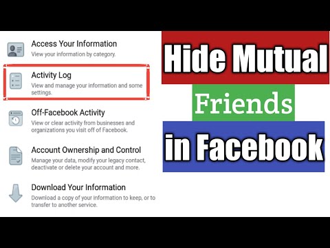 Video: Jak odstranit zprávy z Facebooku na iPhone nebo Android: 13 kroků