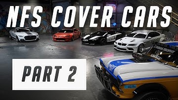 NFS Cover Cars Part 2 in Need For Speed Payback  - 1080pHD