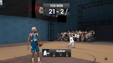 1v1 Rush NBA 2K22 Gameplay
