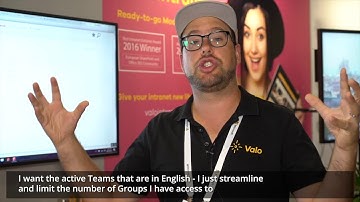 Valo Teamwork: Manage your collaboration with Groups (EN SUBS)