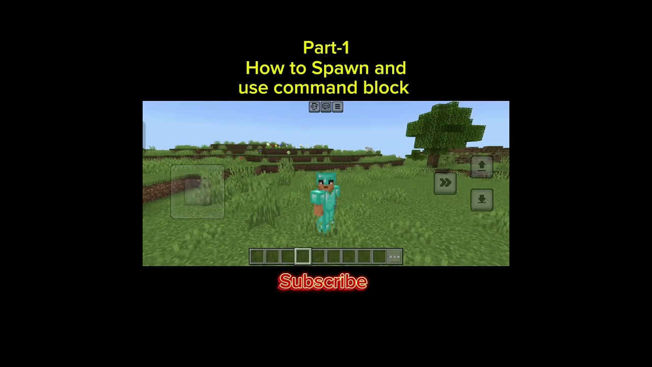 Minecraft # How to Spawn & Use command block