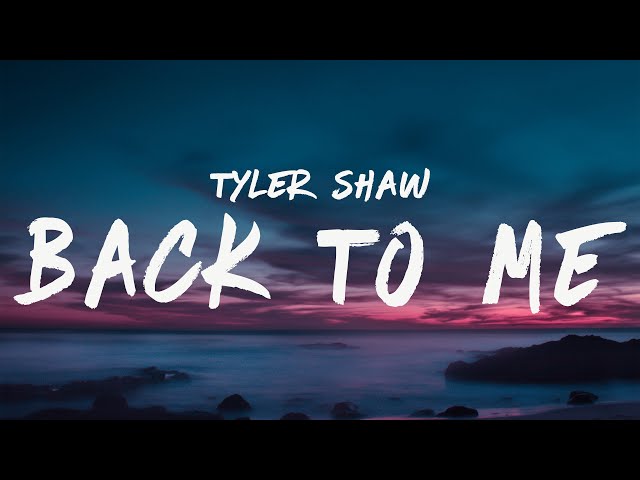 Tyler Shaw - Back to Me (Lyrics) class=