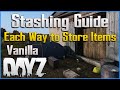 Stash Guide - Learn the BEST Ways to Store Your Items in DayZ for PC Xbox and PS4 PS5