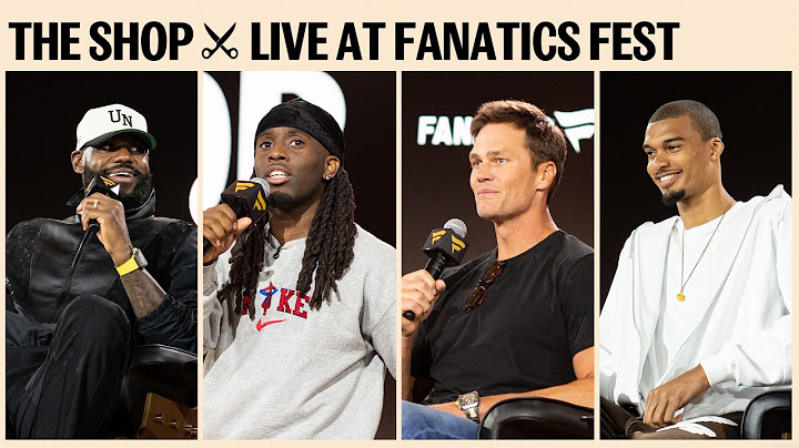 Kai Cenat, Tom Brady and Victor "Wemby" Wembanyama Talk LeBron James Retiring at Fanatics Fest