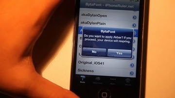 How to Change Font on iPhone/iPad on iOS 7 - FOR FREE