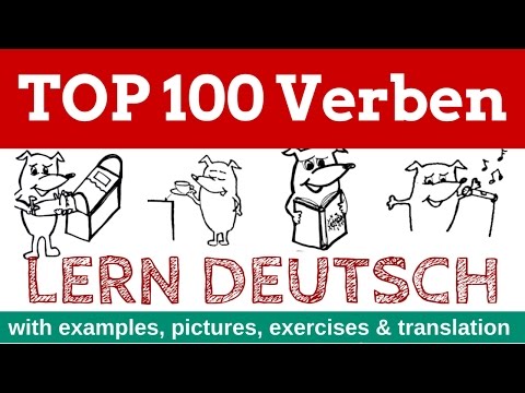 Learn German: TOP 100 German Verbs