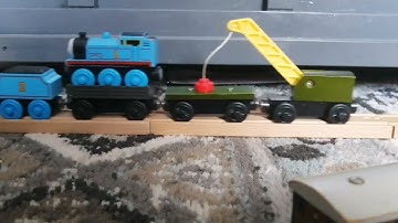 Thomas wooden Railway really useful engine music video (tribute to classic Thomas)