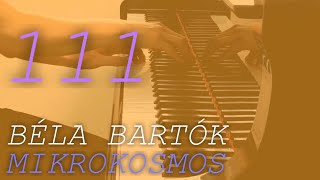 バルトーク:111.間奏曲《ミクロコスモス4》 | B. Bartók:111.Intermezzo《Mikrokosmos4》