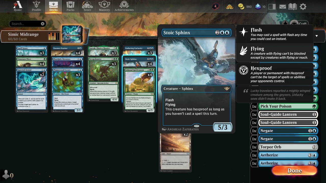 [YAAV] 33.4 - BUDGET Standard Simic Flash Midrange