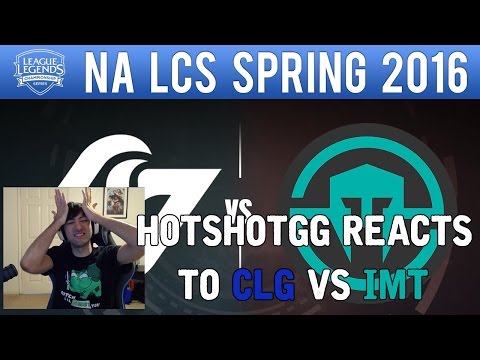 [Spoilers] Hotshotgg reacts to CLG vs IMT game