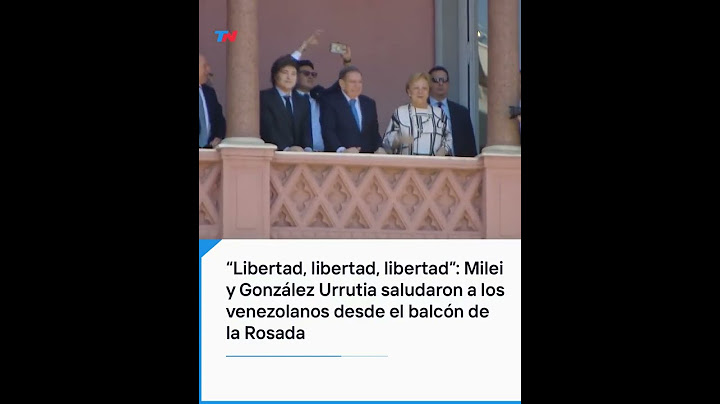 Javier Milei recibió al líder opositor de Venezuela Edmundo González Urrutia en la Casa Rosada
